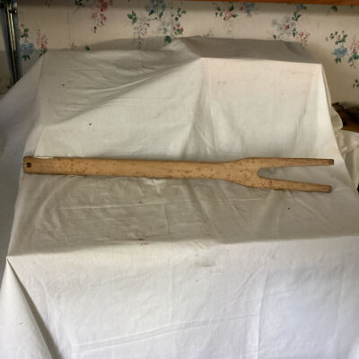 Wooden Laundry Fork