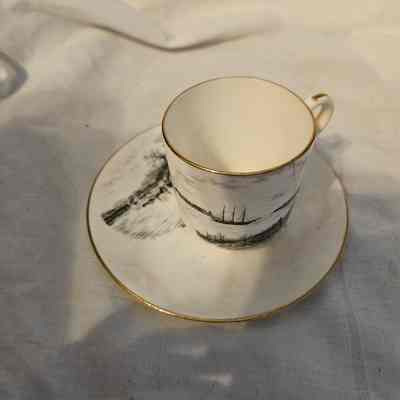Camden Harbor Souvenir Cup and Saucer