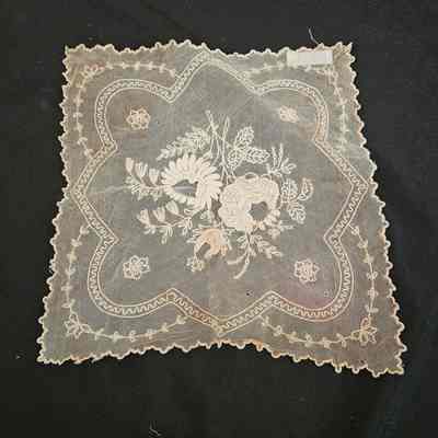 Small Lace Handkerchief