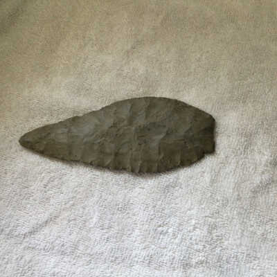 Native American Flint Spear Head