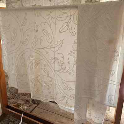 White Candlewick Quilt