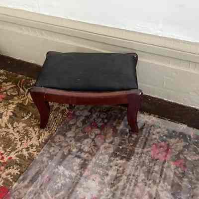 Horsehair Foot Stool