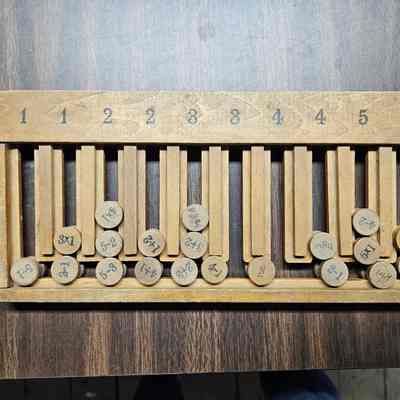 Wooden Teaching Toy