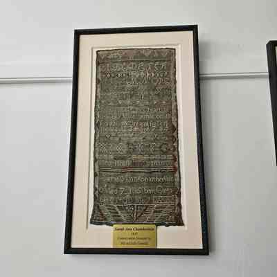 Sarah Ann Chamberlain Sampler