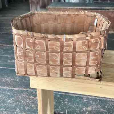 Native American Splint Basket