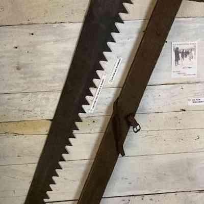 Ice Saw and Sheath
