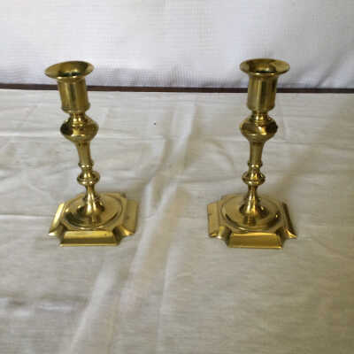 Pair of Brass Candlesticks