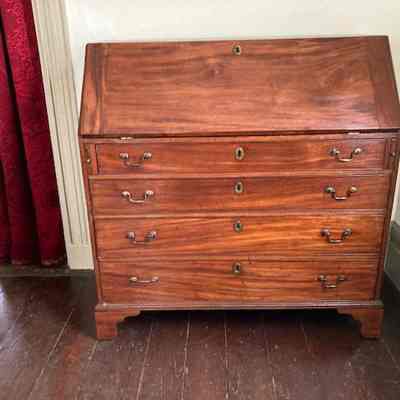 Mahogany Slant-top Desk