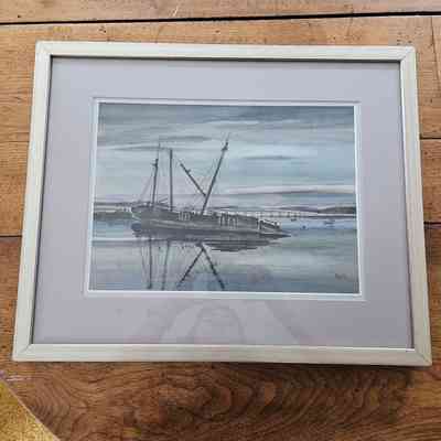 Wiscasset Schooner Painting