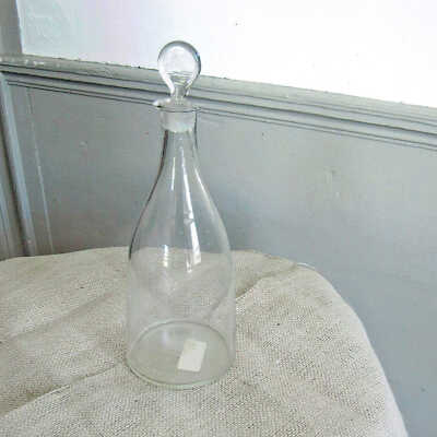 Glass Decanter with its glass Stopper