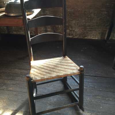 Ladder Back Rocking Chair