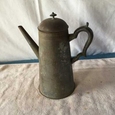 Tinned Coffee Pot