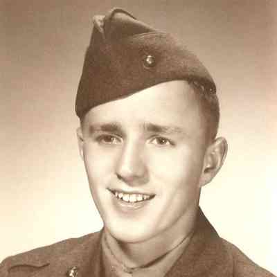 Photo of Peter Engler in U. S. Marine Corps uniform