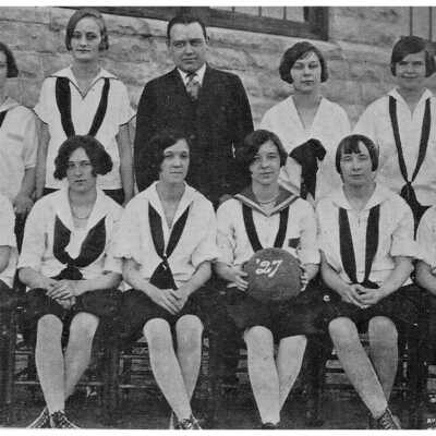 Photo of Branson, MO High School Girls Basketball Team, 1927