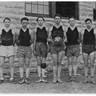 Photo of Branson, MO, High School Basketball Team, 1927
