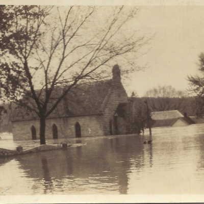 Photo of flood in Old Forsyth, MO