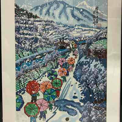 A School Day in Snowy Winter