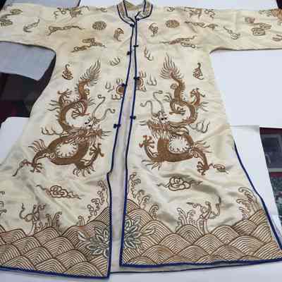 Golden Embroidered Dragon Jacket