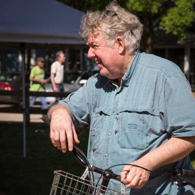 2015 UCM Museum Owner John Preble at the Busker Festival