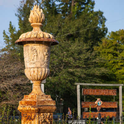 2014 Abita Springs Historic District Roundabout Fountain 4