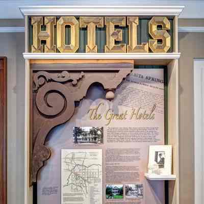 Hotels Display Case