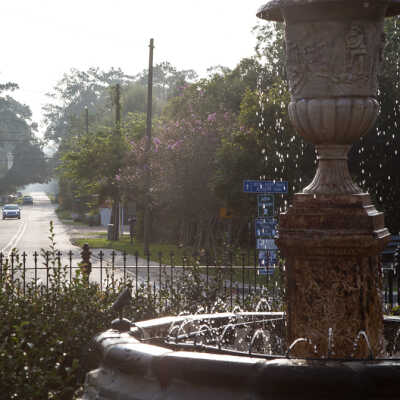2014 Abita Springs Historic District Roundabout Fountain 8