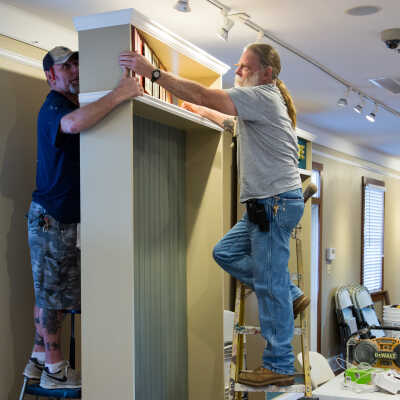 2017 Mark Rhode Installs ASTM Display Boxes 1