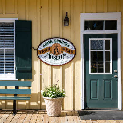 2016 Abita Springs Trailhead Museum Entrance Exterior 2