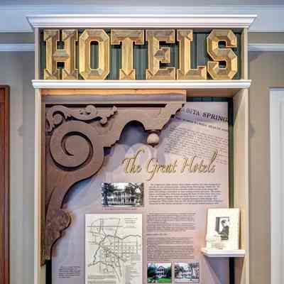 ASTM "Hotels" Display Case Permanent Exhibit