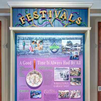 Festivals Display Case