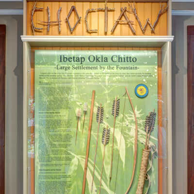 2017 "Choctaw" Display Box and Exhibit