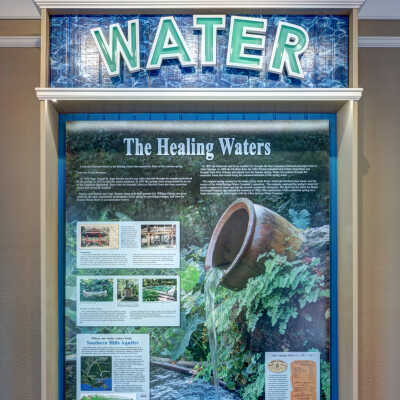 2017 "Water" Display Box and Exhibit ASTM Interior