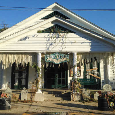 2016 Town Hall Decorated for Halloween