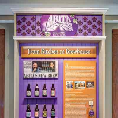 Abita Brewery Display