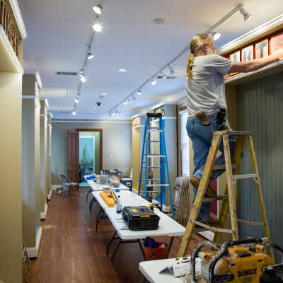 2017 Mark Rhode Installs ASTM Display Boxes 3