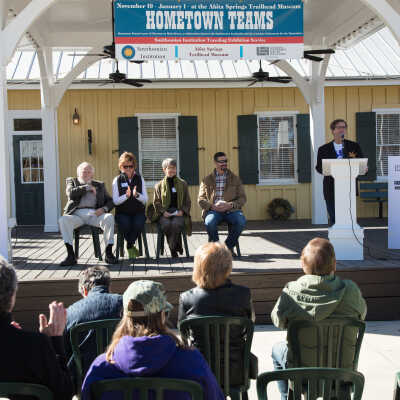 2016 Grand Opening and Ribbon-Cutting Ceremony for "Hometown Teams" Exhibit 4