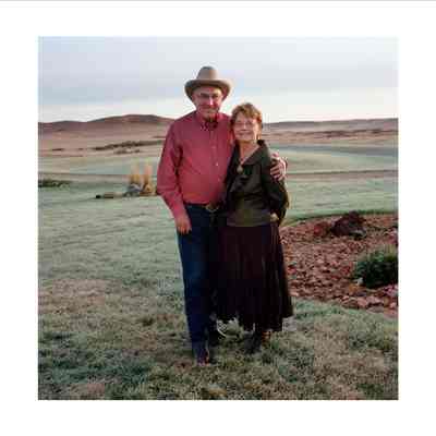 Fred and Joyce Evans, Cattle Ranchers and Oil Company Owners, October 2011