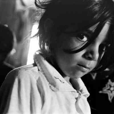 Girl Staring, Refugee Camp,Azerbaijan, Jan. 2005