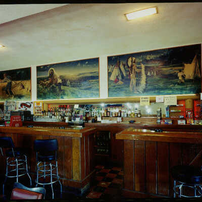 Paintings Behind Velva Bar, Velva, ND