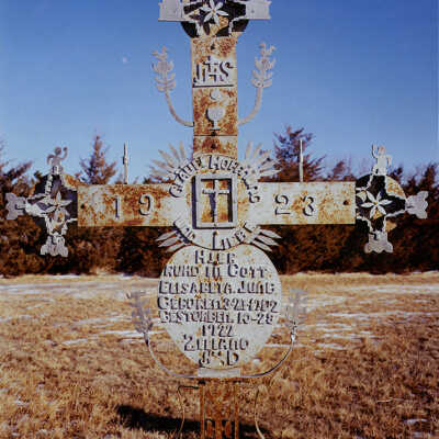 Graveyard Cross "Ruhd in Gott" Hague, ND