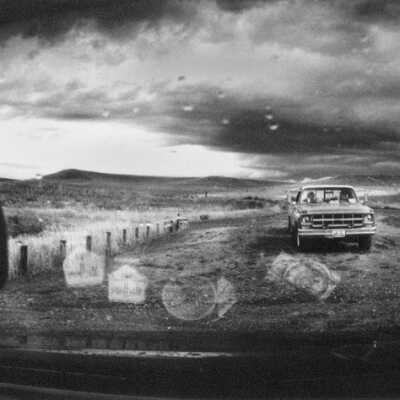 People Waiting Out A Storm At Sheep Creek Dam 1997 Grant County, North Dakota