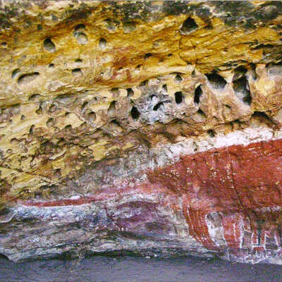 Rock Painting, Wardamn Tribal Land, Northern Territory, Australia