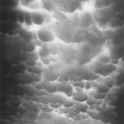 Altocumulus Storm Clouds Along Highway 41, July 6, 1990, McHenry County North of Velva, North Dakota