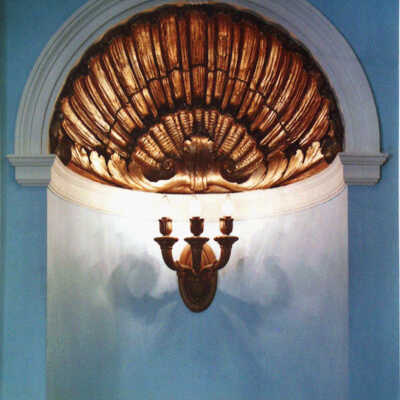 Lighting Sconce at Richland County Court House, Wahpeton, ND