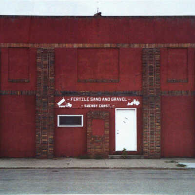 Facade of Fertile Sand and Gravel Construction Company, Fertile, MN