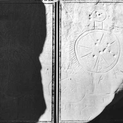 Twin shields In and Out of Shadow, Land Next to Coal Mine
