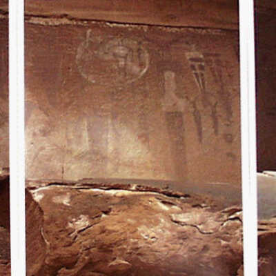 Effaced and Restored Panel near Moab, Utah