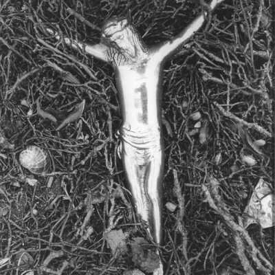 untitled (crucifix in grass)