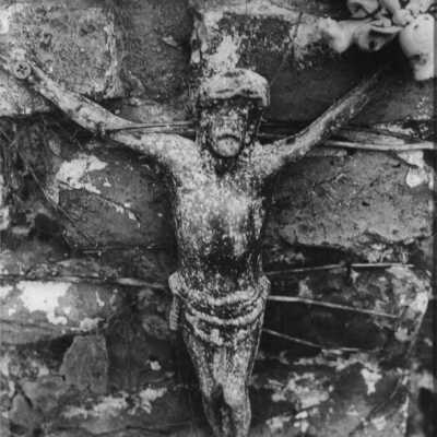 untitled (crucifix on wall)