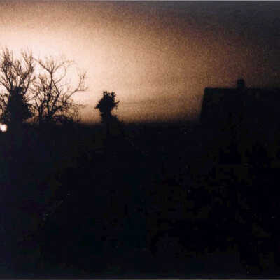 Landscape 7: Abandoned Farm at Sunset